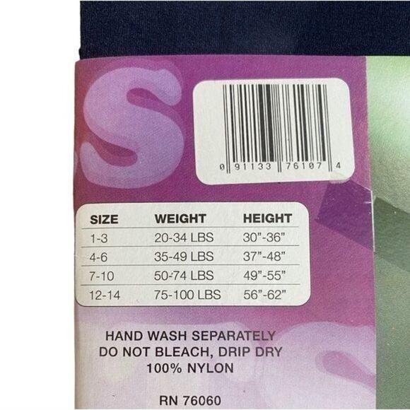 Baby Toddler Girls Navy Blue Tights 1-3Y - Picture 7 of 7